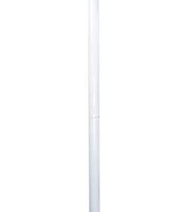 Household Essentials Outdoor Clothesline, 86 inches high, 46 inches Wide, and 3 inches deep 3-inch Diameter Post, White