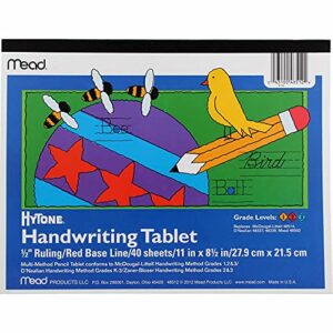 Mead Hytone Handwriting Tablet for Grades 1-2-3, 11X8 1/2" - 1 Pkg