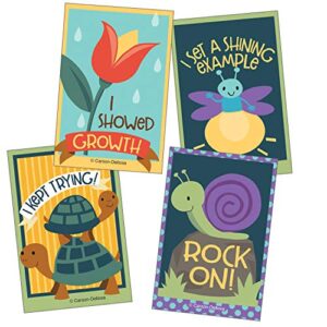 carson dellosa – nature explorers reward tags colorful cut-outs, classroom décor, 49 pieces