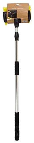 Carrand 93097 Flow-Thru 10" Bi-Level Wash Brush with 71" Extension Pole