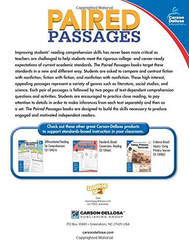 Paired Passages, Grade 4