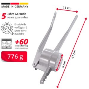 Westmark Spätzle/Potato Press Spätzlechef, 41 X 9.3 X 11 Cm, Silver