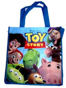 toy story shopping tote bag – buzz lightyear and friends shopping bag
