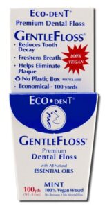 eco-dent gentle floss dental floss ( 6×100 yd.)