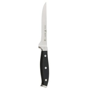 henckels forged premio boning knife, 5.5-inch, black/stainless steel