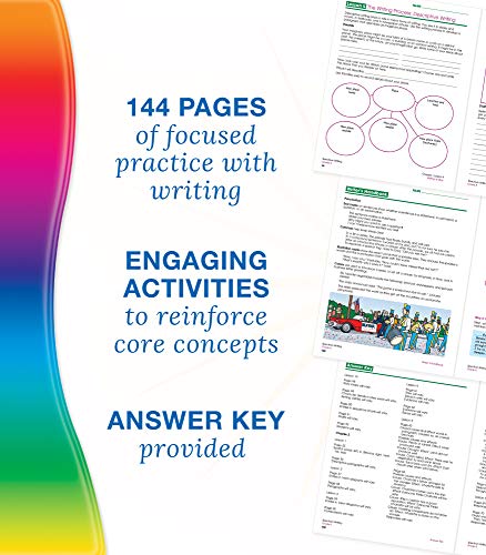 Spectrum 8th Grade Writing Workbook, Ages 13 to 14, Grade 8 Writing Workbook Informative, Advertising, Persuasive, Letter, and Fiction Story Writing Prompts 8th Grade Workbook - 144 Pages