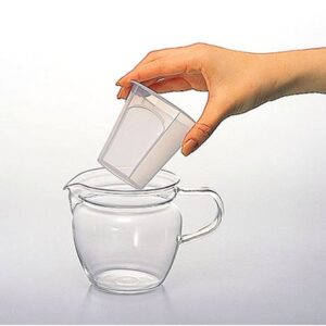 Hario Cha Cha"Natsume" Tea Pot, 360ml, Clear