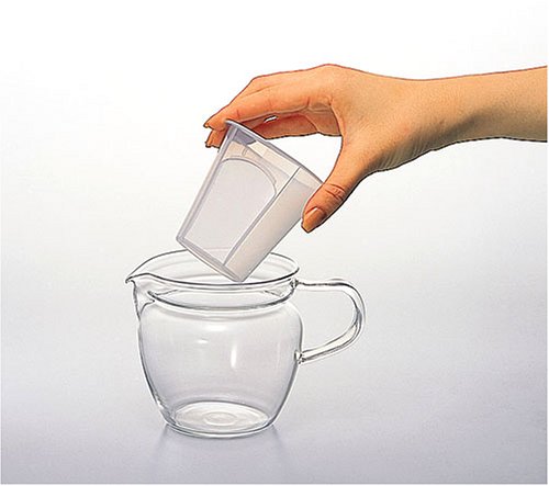 Hario Cha Cha"Natsume" Tea Pot, 360ml, Clear