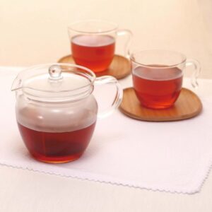 Hario Cha Cha"Natsume" Tea Pot, 360ml, Clear