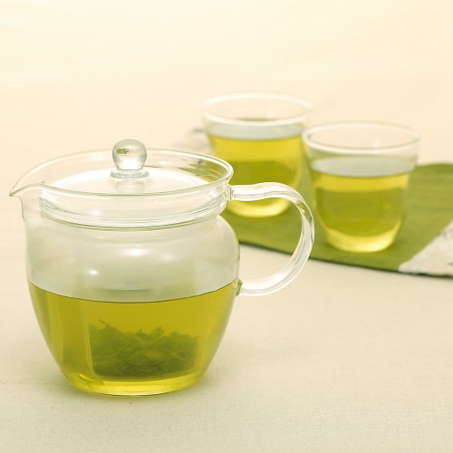 Hario Cha Cha"Natsume" Tea Pot, 360ml, Clear