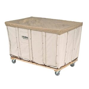 canvas basket bulk truck, 16 bushel, 40″ l x 28-1/4″w x 30-1/2″h