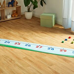 Learning Resources 0-30 Number Line Floor Mat, Blue