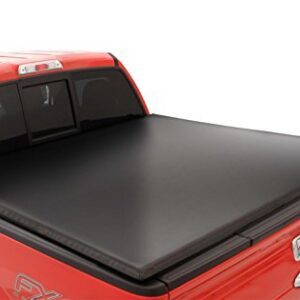 Lund Genesis Tri-Fold Soft Folding Truck Bed Tonneau Cover | 95073 | Fits 2009 - 2014 Ford F-150 6' 7" Bed (78.8")