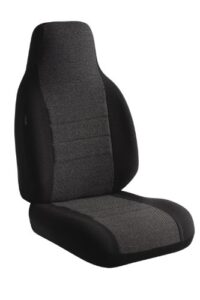 fia oe39-2 charc custom fit front seat cover bench seat – tweed, (charcoal)