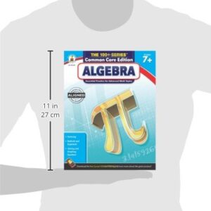 Algebra 1 Workbook, Solving and Graphing Math Equations, for Homeschool or Classroom, Grades 7 and Up (The 100+ Series™)
