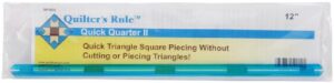 quilter’s rule quick quarter-12 ruler, 12″