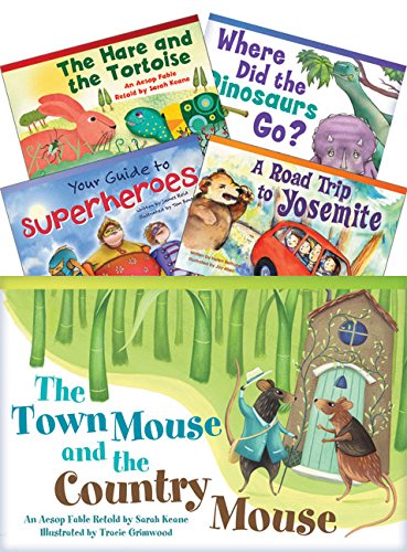 Teacher Created Materials - Classroom Library Collections: Literary Text Readers Set 2 - 10 Book Set - Grade 2 - Guided Reading Level I - M