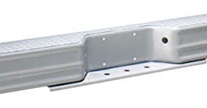 Fey 20002 DiamondStep Universal Silver Replacement Rear Bumper (Requires Fey vehicle specific mounting kit sold separately)