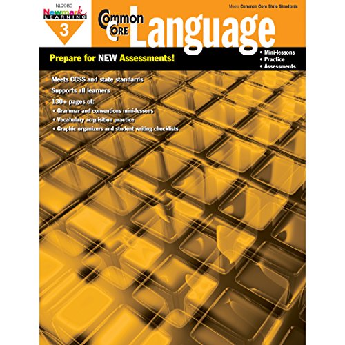 Newmark Learning Grade 3 Common Core Practice Language Book (CC Language)