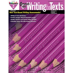 newmark learning grade 2 common core writing to text book (cc writing)