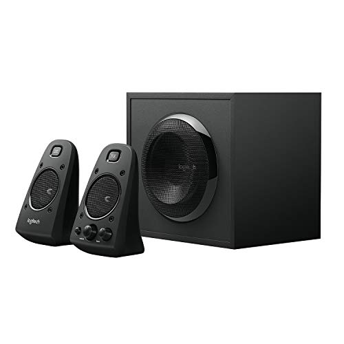 Logitech Z623 400 Watt Home Speaker System, 2.1 Speaker System - Black