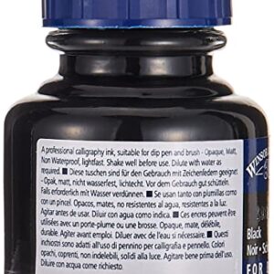 Winsor & Newton Calligraphy Ink Bottle, 30ml, Black