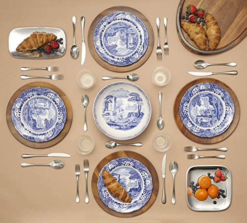 Spode Blue Italian Dinner Plates - Set of 4 (10.5 inch Dinner Plate)