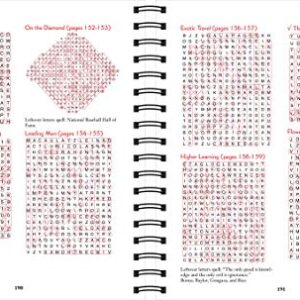 Brain Games - Word Searches - Large Print (Red)