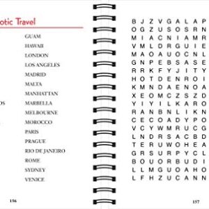 Brain Games - Word Searches - Large Print (Red)