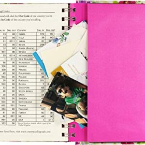 Peony Garden Large Address Book