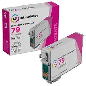 ld products remanufactured ink cartridge replacement for epson t0793 ( magenta )