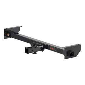 curt 13701 camper adjustable trailer hitch rv towing with 2-inch drop, 2 in. receiver, 5,000 lbs, fits frames up to 51 inches wide