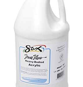 Sax True Flow Heavy Body Acrylic Paint, 1/2 Gallon, Blockout White - 402600