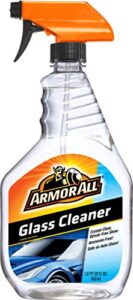 auto glass cleaner by armor all, streak-free car glass cleaner spray, 22 fl oz each, 6 pack