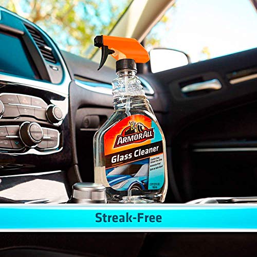 Auto Glass Cleaner by Armor All, Streak-Free Car Glass Cleaner Spray, 22 Fl Oz Each, 6 Pack