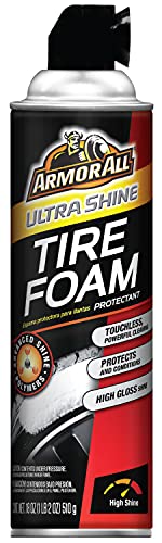 Armor All 14900 Tire Foam Ultra Shine, 18-Fluid Ounce Cans (Pack of 6)