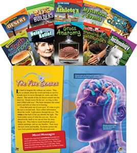teacher created materials – time for kids informational text: set 1 – 10 book set – grade 4 – guided reading level q – s