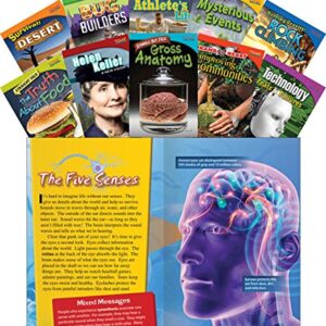 Teacher Created Materials - TIME For Kids Informational Text: Set 1 - 10 Book Set - Grade 4 - Guided Reading Level Q - S