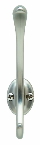 Amerock H55472S Contempory Coat and Hat Hook - Silver