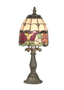 dale tiffany ta70711 enid table lamp, antique brass and art glass shade, 16.00×5.75×5.75