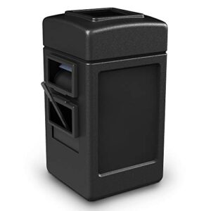 commercial zone products 755101 harbor 1 waste/wsc,black