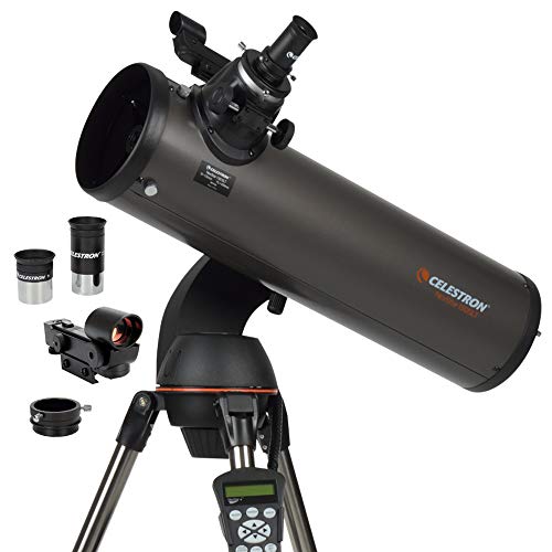 Celestron - NexStar 130SLT Computerized Telescope - Compact and Portable - Newtonian Reflector Optical Design - SkyAlign Technology - Computerized Hand Control - 130mm Aperture