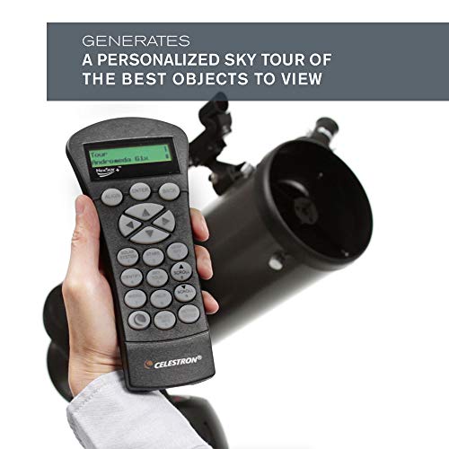 Celestron - NexStar 130SLT Computerized Telescope - Compact and Portable - Newtonian Reflector Optical Design - SkyAlign Technology - Computerized Hand Control - 130mm Aperture