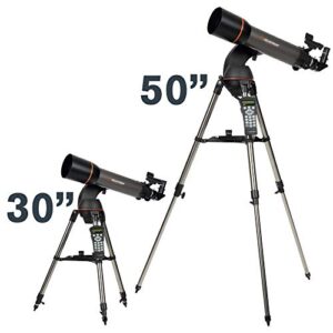 Celestron - NexStar 102SLT Computerized Telescope - Compact and Portable – Refractor Optical Design - SkyAlign Technology - Computerized Hand Control - 102mm Aperture