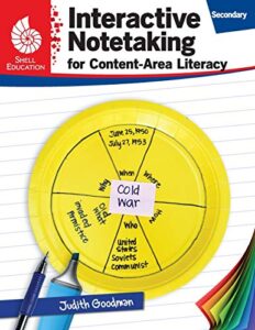 interactive notetaking for content-area literacy, secondary