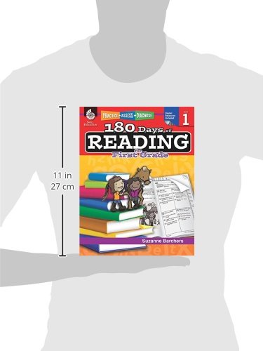 180 Days of Reading: Grade 1 - Daily Reading Workbook for Classroom and Home, Sight Word Comprehension and Phonics Practice, School Level Activities Created by Teachers to Master Challenging Concepts