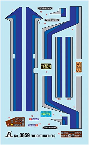 Italeri 1:24 Trucks & Trailers 3859 Freightliner FLC