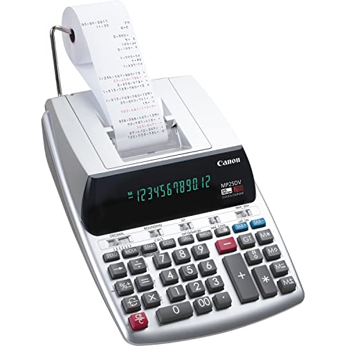 Canon MP25DV-3 - Two-Color Ribbon Printing Calculator