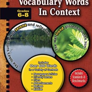 Vocabulary Words in Context: Grade 6-8 (101 Lessons)