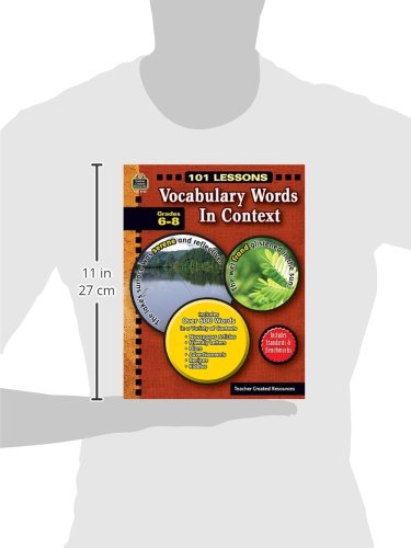 Vocabulary Words in Context: Grade 6-8 (101 Lessons)